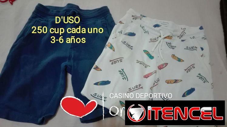 Shorts y trusitas excelente estado para varoncito de 6 meses a 6 años