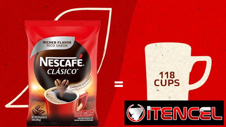 Café instantáneo Nescafé 8oz