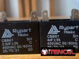 PIEZAS DE SPLIT Y REFRIGERACION: CAPACITOR, TERMICO,RELAY,RODAMIENTOS