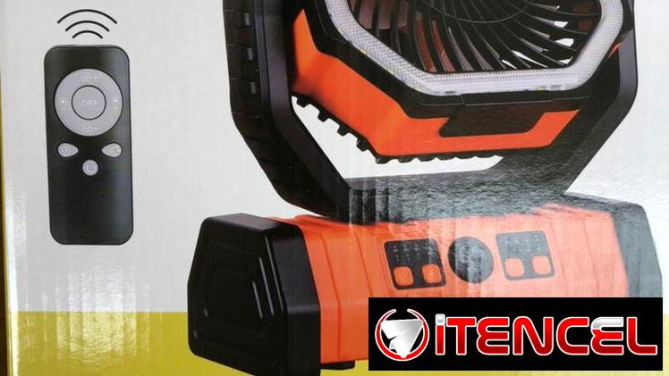 Ventilador recargable