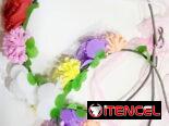 DIADEMAS  CON FLORES  PARA FOTOS O ADORNAR EL PELO
