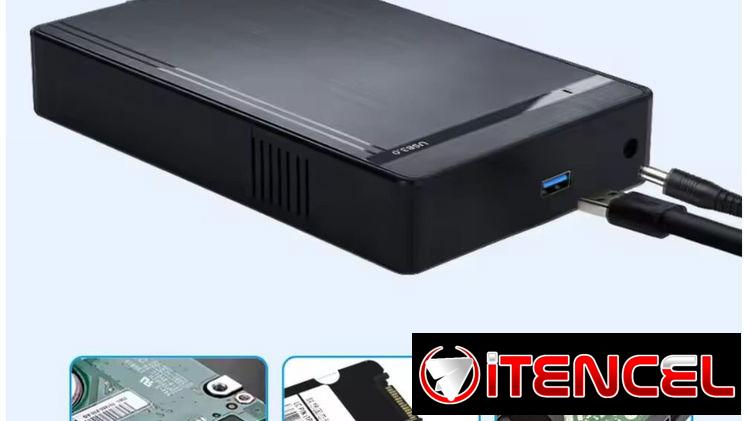 – Caja Disco Duro Externo 3.5″ y 2.5″