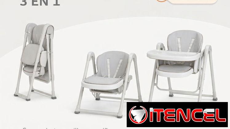 SILLA DE BEBÉ MULTIFUNCIONAL 3 EN 1