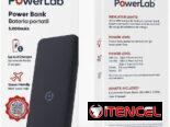 ☎️53544655 🛵 Entrega Disponible ⭐Power Bank PowerLab 5000 mAh – Energía compacta donde la necesites ⭐