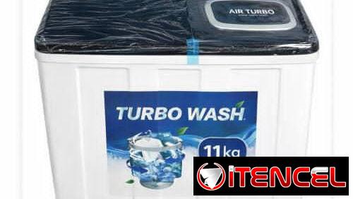 Lavadora semiautomática turbo wash 11kg