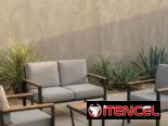 Juegos de terraza de estructura metálica