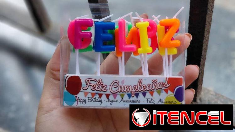 VELAS FELIZ CUMPLEAÑOS