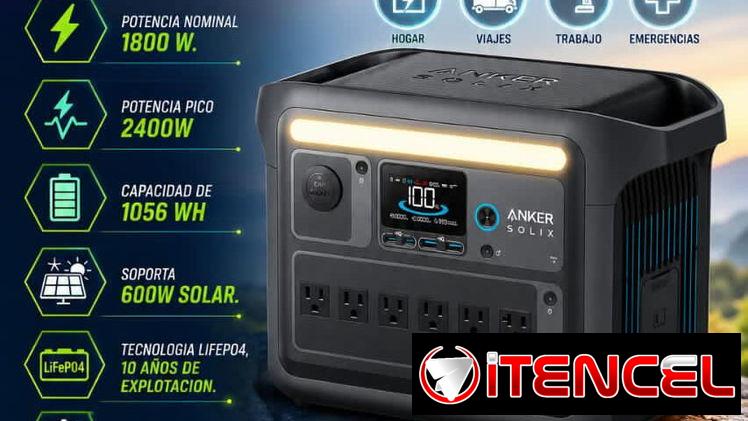 ☑️ Estación de Energía — Anker Solix C1000 ☑️