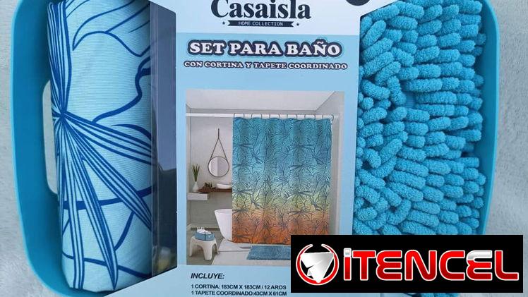 Set para baño completo (3 en 1 piezas) 🛁30 usd. Buen regalo para le hogar. Escríbeme al WhatsApp 56249037