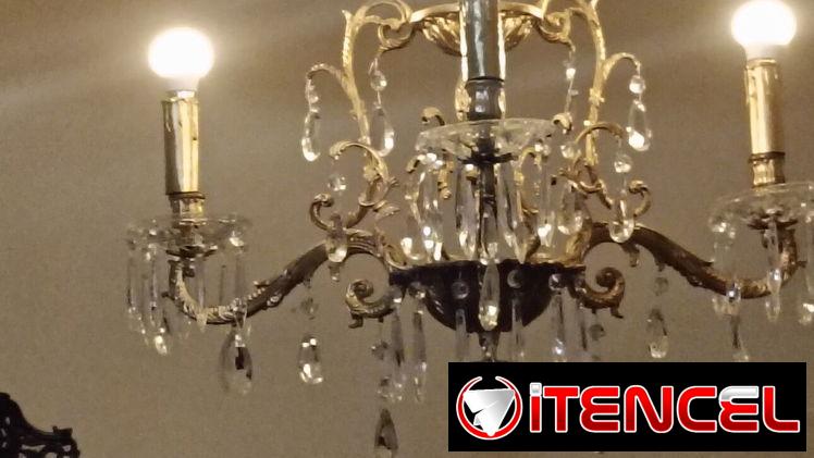 Bellísima lámpara antigua
