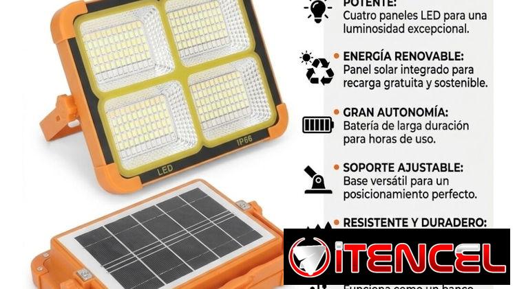 Lamparas panel Solar