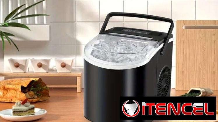 Máquina de Hielo de Encimera con Asa |