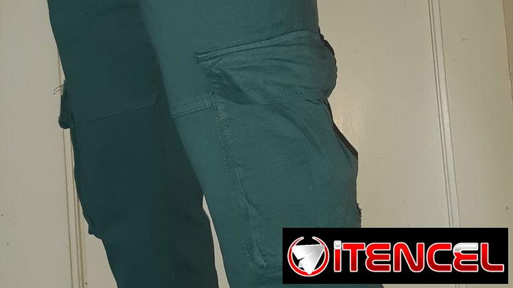 Pantalon de marca cuidado con el perro de buena tela elastisada con puños ajustables 4 puertas calidad garantizada!!