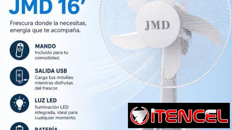 Ventilador Recargable de mesa JMD
