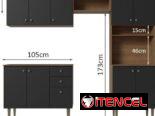 Estante de cocina 4 en 1