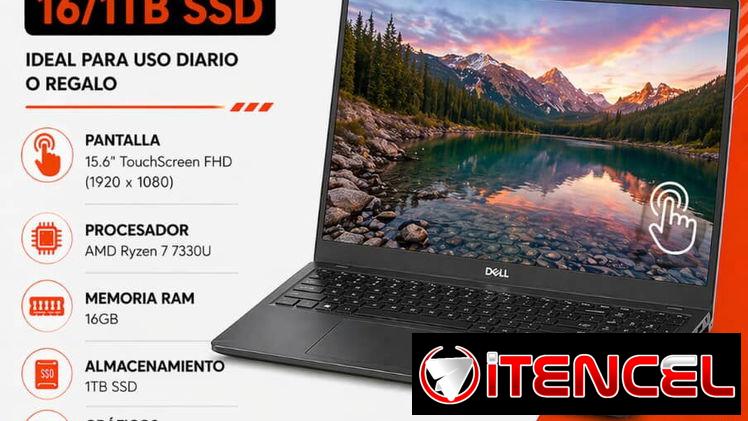 Laptop Dell Inspiron 15 3535 Ryzen 7 16GB 1TB SSD Touch | 15.6” FHD en La Habana