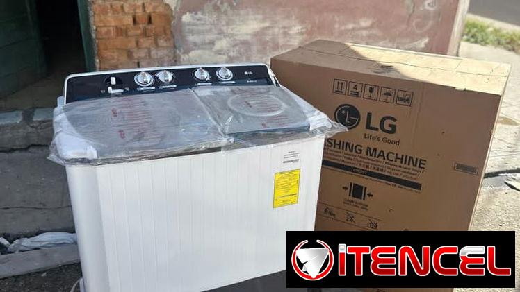 Lavadora semiautomática LG de 13 , 14 y 15 kg dispo