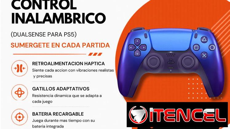 Control Inalámbrico DualSense Chrome Indigo para PS5 | Mando Original PlayStation 5 en La Habana