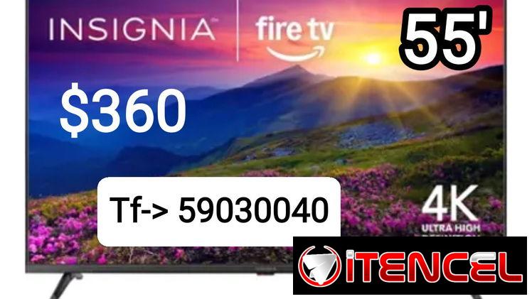 TV / Televisor INSIGNIA 55 pulgadas MOD. NS-55F501NA26 (Año 2026) 4K UHD SMART TV (FIRE TV) con Alexa Voice HDR10 NUEVO.
