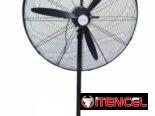 VENTILADOR PEDESTAL 24 pulgadas INDUSTRIAL marca Jinghan 130W, 3 velocidades 3 ASPAS Precio $190 USD Transporte Gratis