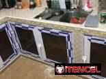 Realizamos todo tipo de diseños modernos en carpintería de aluminio 🪟 y cristal 🔮 *