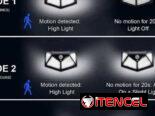 🔆Lámpara Solar de Pared Exterior con Sensor de Movimiento