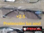 Espejuelos progresivos/ espejuelos protección luz azul c graduación/natural
