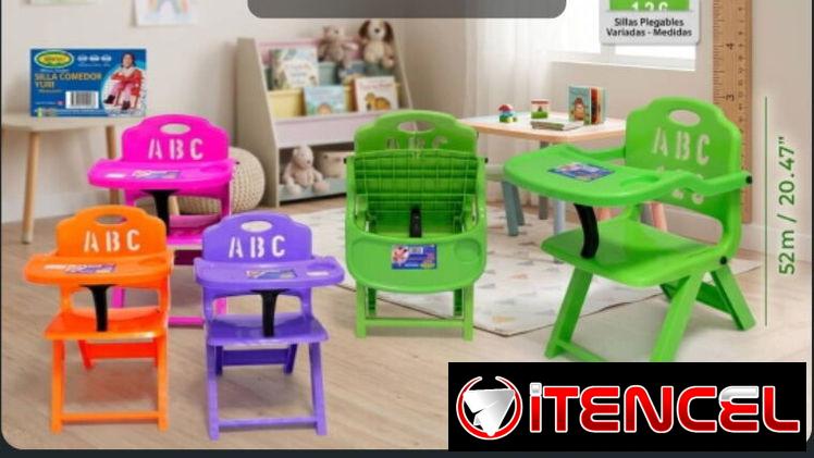 Comederos, palanganas, mesas y sillas didácticas para niños y bebé