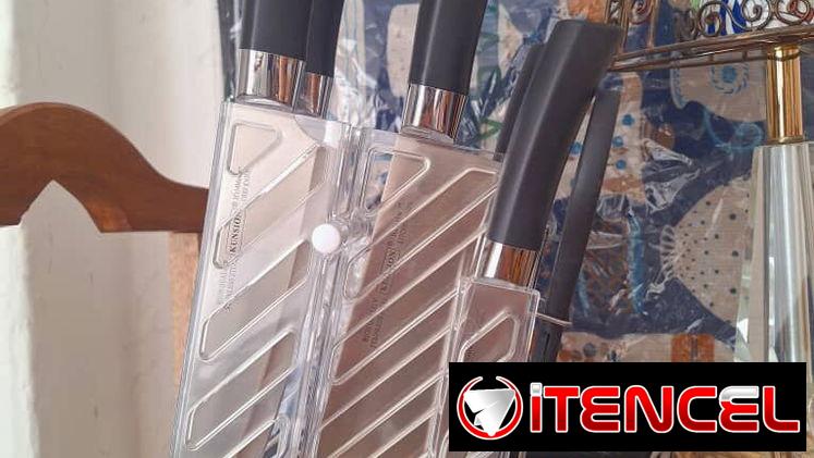 Juego de cuchillos hoja dura con base 12500 cup