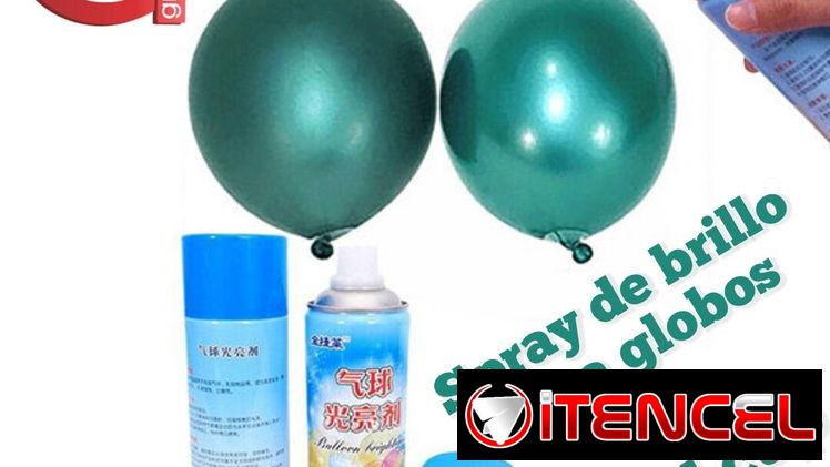 Esprey de brillo para globos