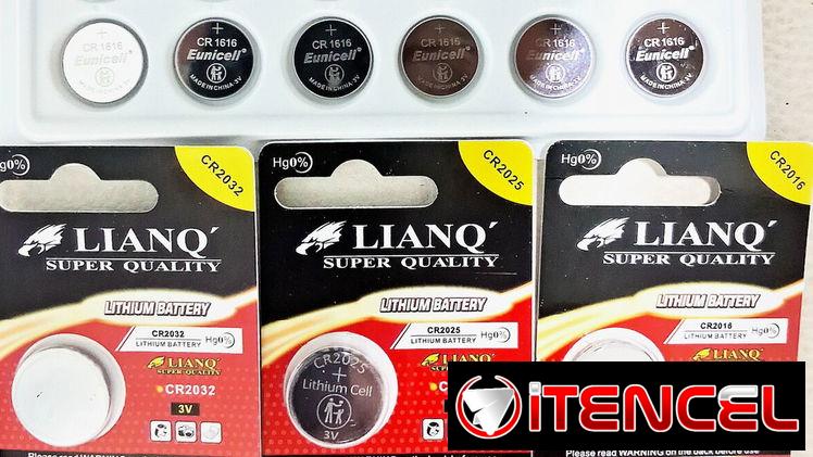 Baterias o pilas para reloj, alarmas, juguetes, termómetros, Pesas o básculas, computadoras, Lámparas, ventilador y mas