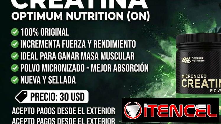 Creatina Optimun Nutrition 60 servicios