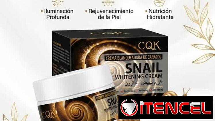 Crema Blanqueadora de Caracol de la marca CQK