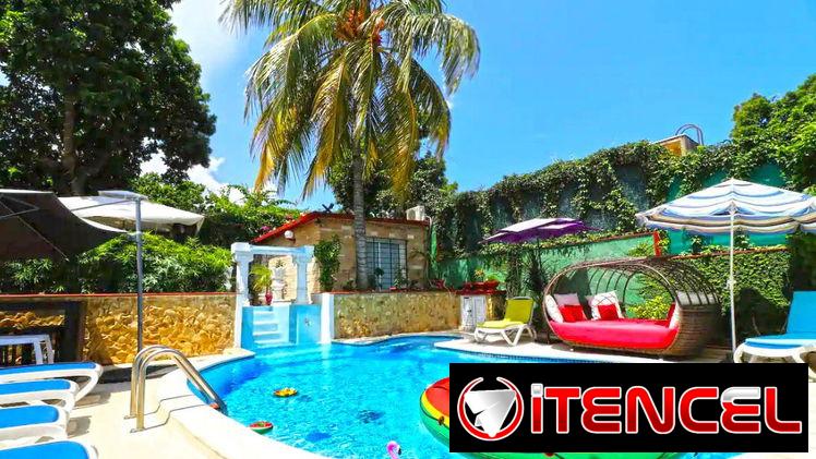 Piscina Climatizada+Jacuzzi+5cuartos+Miramar💥🌊