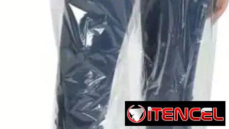 Pantalón transparente para lluvia