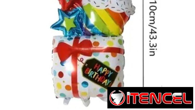 Globos y velas para cumpleaños y celebraciones