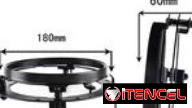 farol delantero led unidad sellada 200w 7 pulgada con base de hierro porta foco ver fotos