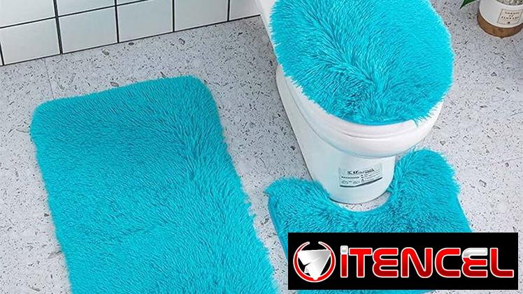 ✨ Juego de 3 Alfombras para Baño – Confort, Absorción y Seguridad.