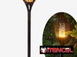 💡Antorcha por carga solares para jardines u otros. 🏷️$10 usd cada una. ✅Medida: 40 cm de altura
