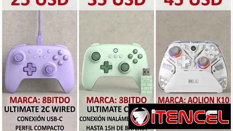 !!!GANGA!! VARIEDAD DE MANDOS GAMER ALAMBRICOE INALAMBRICOS, TODOS CON EFECTO HALL. NUEVOS EN CAJA**52437713
