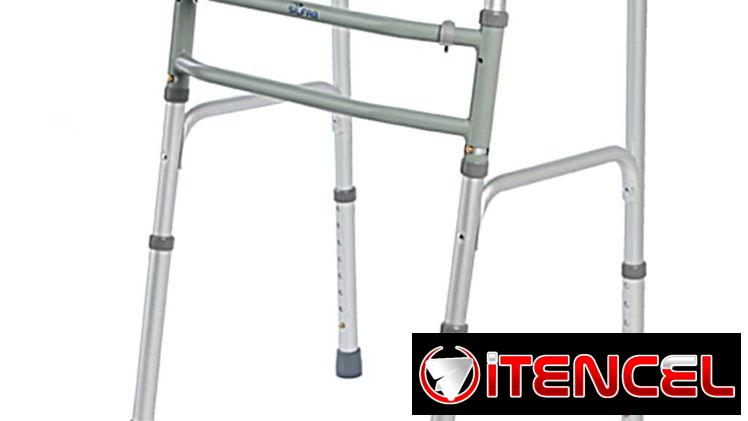 Andadores de aluminio ajustables para niños 7-12 años