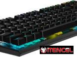 CORSAIR K60 RGB TKL RGB Teclado óptico mecánico. Interruptores OPX – Teclas de policarbonato