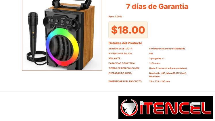 Mini Speaker con entrada para MicroSD pro hoy mismo pro hoy mismo ya pro VPT#-0197