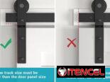 Sistema de Herrajes de Puerta Plegable de granero