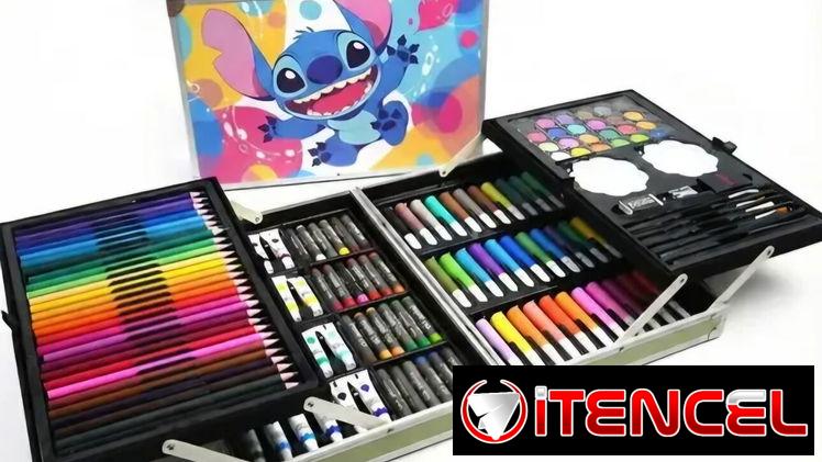 Set para colorear de Stitch