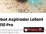 Robot Aspirador Lefant M210 Pro. Ideal para recoger polvo, pelo de mascotas, migajas, etc.