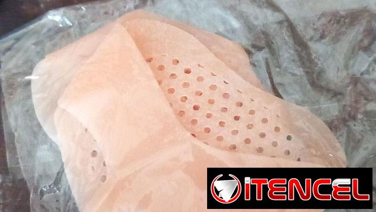 Pequeñas plantillas de silicona para pies