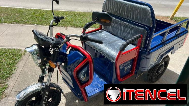 Triciclo eléctrico de carga Vedca c300