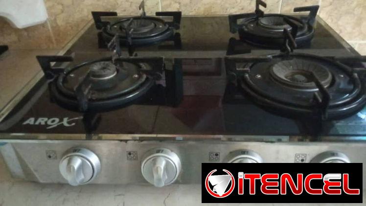 Cocina de gas 4 quemadores