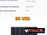 Paneles solares y estaciones de energía